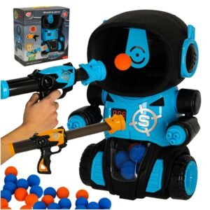 ALKANAS ROBOTAS mērķu spēle ar ieroci