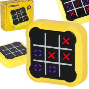 Elektroniniai kryžiukai-nuliukai su LED