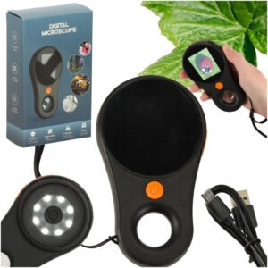 MIKRO MINI kabatas digitālais mikroskops (500x)